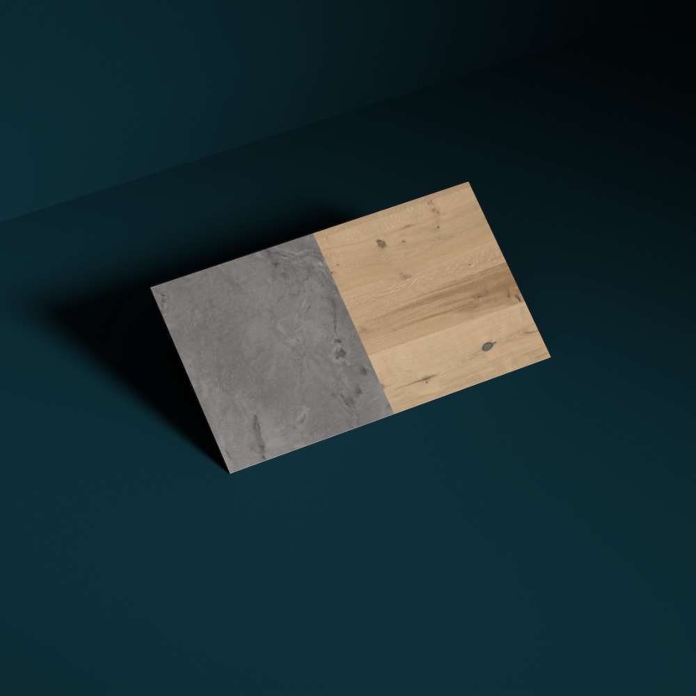Atlantic Stone Graphite & Wildeiche (Echtholz)