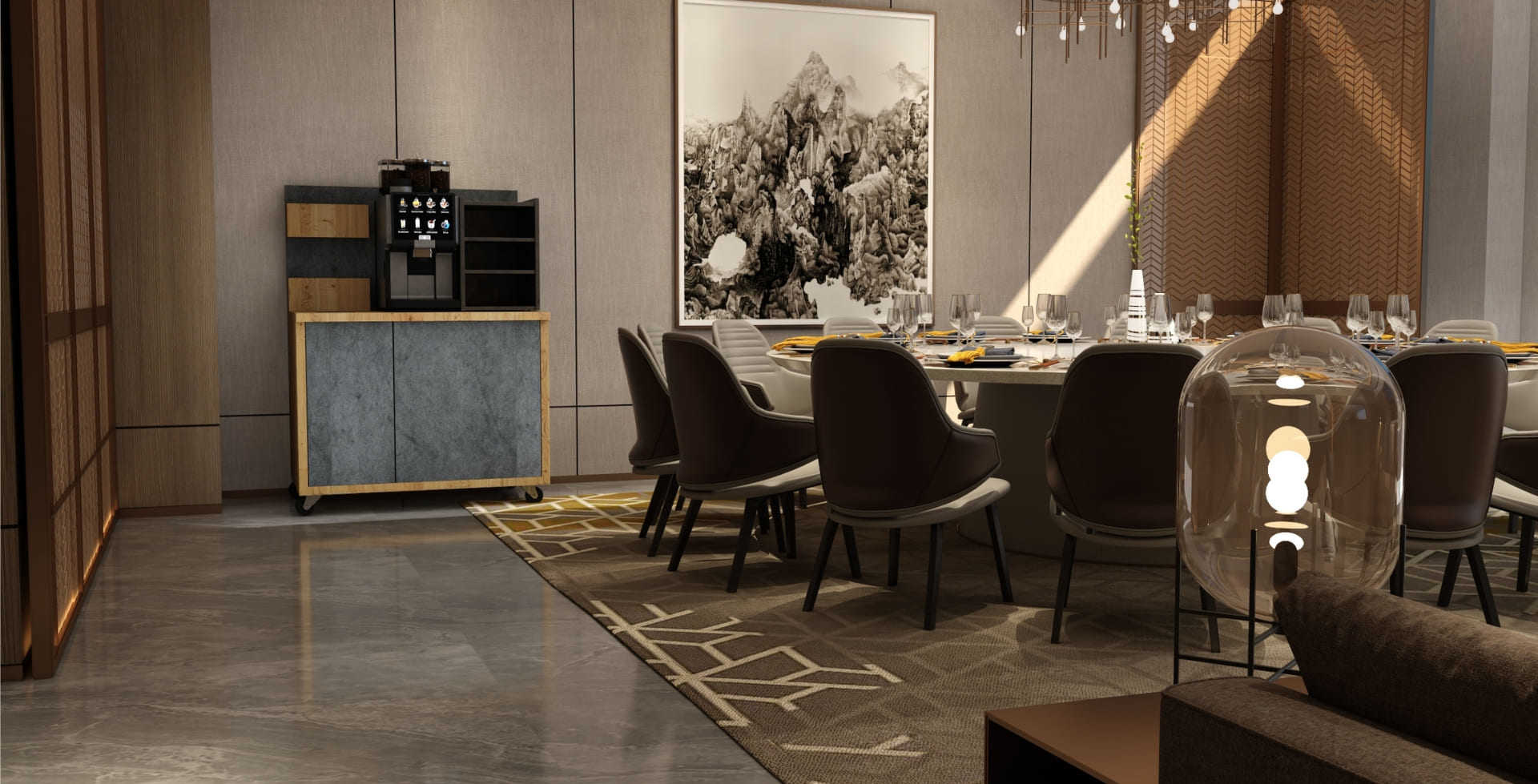 Mobile Kaffeestation für Gastronomie