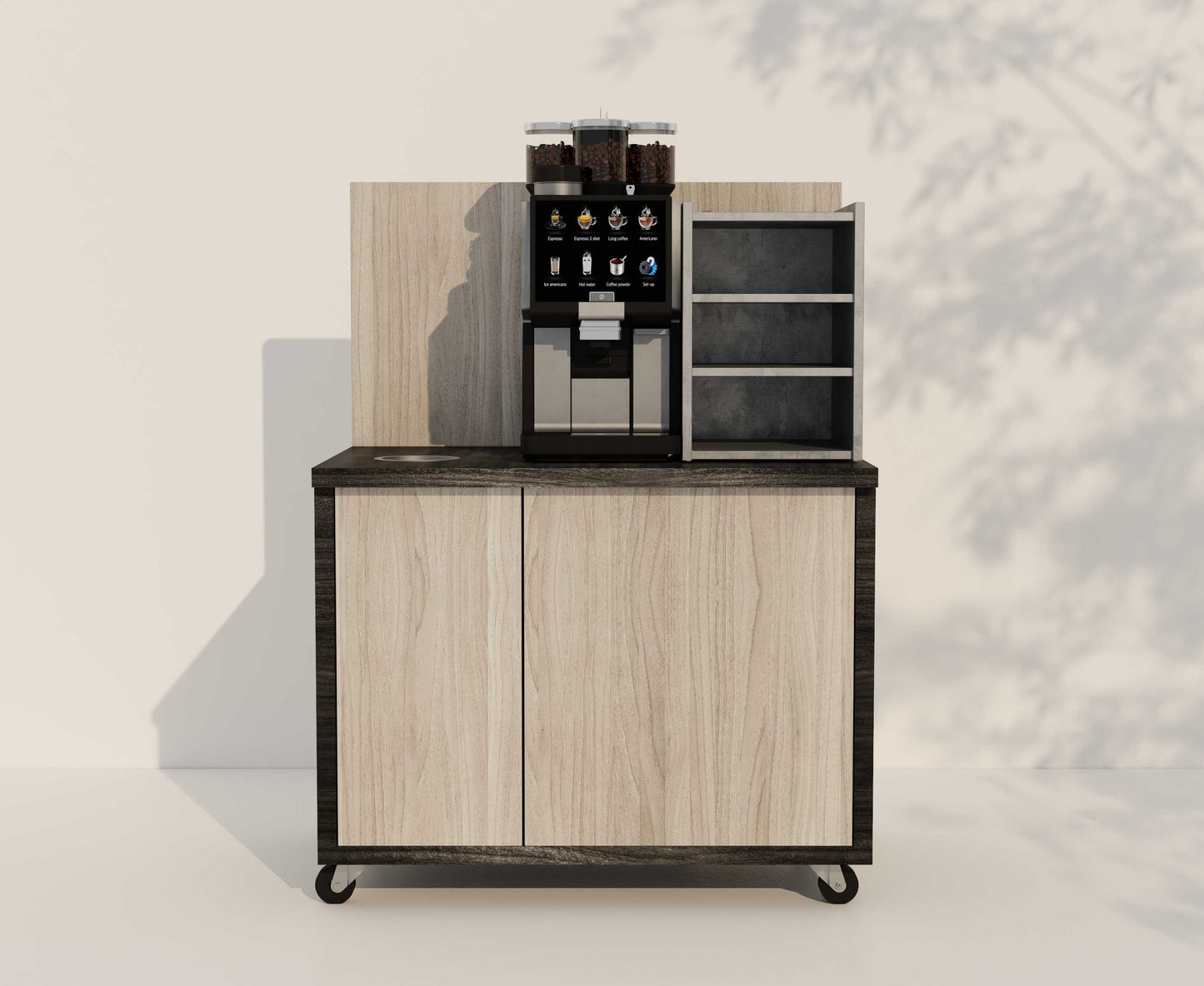 Kaffeestation.de Mobile Kaffeestation Classic - Zeitlose Eleganz für überall Kaffeestation Classic Edition