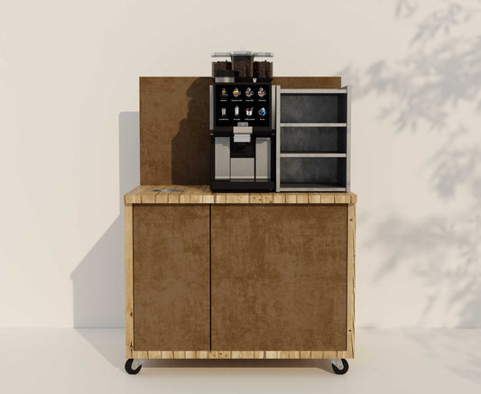 Kaffeestation.de Mobile Kaffeestation Classic - Zeitlose Eleganz für überall Kaffeestation Classic Edition