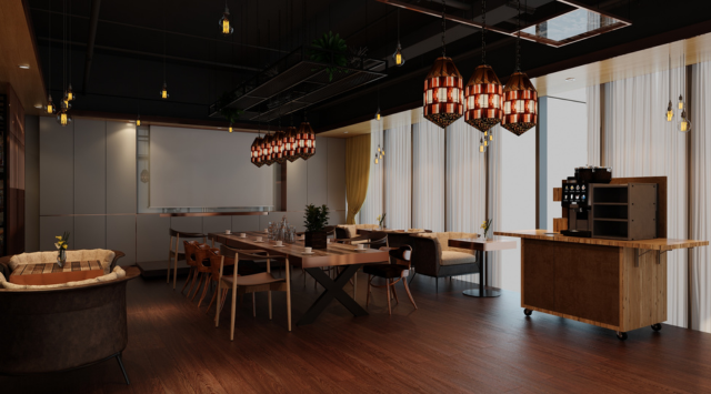 Kaffeestation Frühstück Restaurant